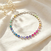 Rainbow Gemstone Necklace