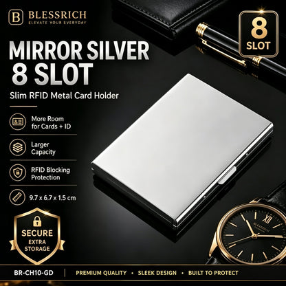 🔥LAST DAY SALE 49% OFF-💳RFID Blocking Metal Card Holder
