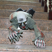 Halloween Spooky Climbing Ghost