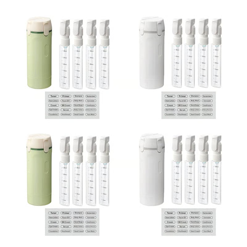 🔥4-in-1 Leakproof Rotatable Travel Dispenser Set