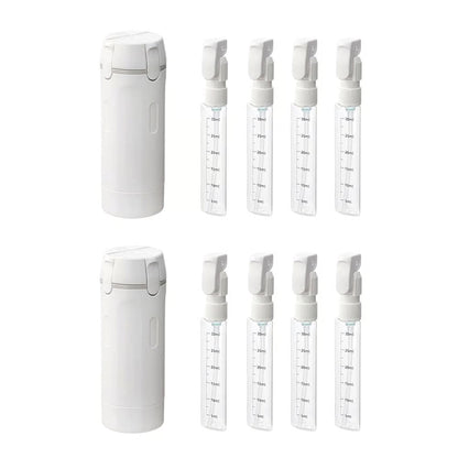 4-in-1 Leakproof Rotatable Travel Dispenser Set