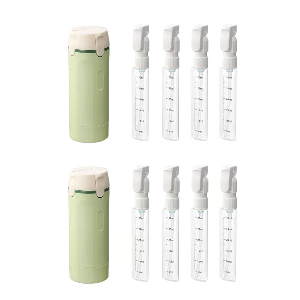 4-in-1 Leakproof Rotatable Travel Dispenser Set