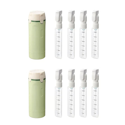 4-in-1 Leakproof Rotatable Travel Dispenser Set