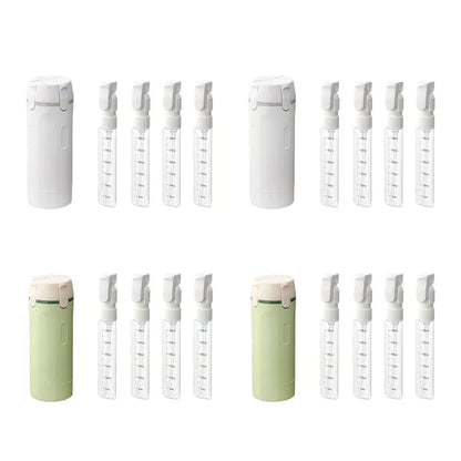 4-in-1 Leakproof Rotatable Travel Dispenser Set