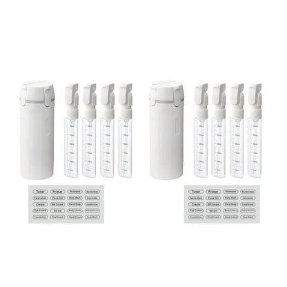 4-in-1 Leakproof Rotatable Travel Dispenser Set