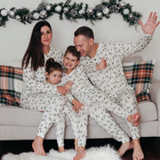 Christmas Tree Matching Family Christmas Pajamas-Dog Pajamas Included