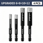 🛠️✨ Limited Time 39% OFF✨ Premium Diamond Drill Bit Set for Tile, Ceramic & Glass