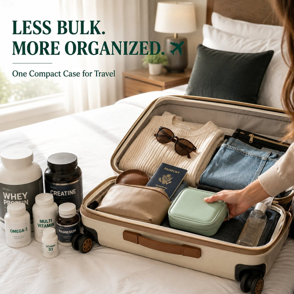 🔥LAST DAY SALE 49% OFF-✨2‑Week Pill Organizer Binder Case | 14 Reusable Color‑Coded Pill Pouch💊 Travel Waterproof Medication Storage Bag for Vitamins Supplements