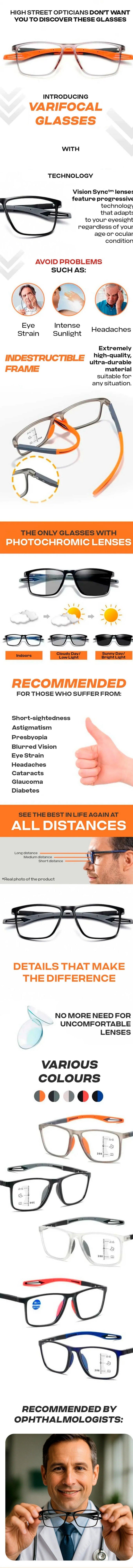 Multifocal Glasses [Adaptive Technology]