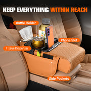📢📢50% OFF !! ⏰🌟Integrated Pressurized Multifunctional Car Armrest Heightening Pad