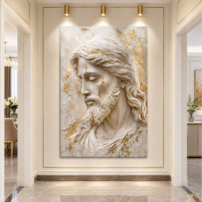 Ivory Jesus Portrait
