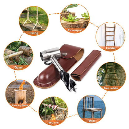 🔥Last Day Promotion 48% OFF🔥Bushcraft Settlers Tool Survival Hand Auger Wrench