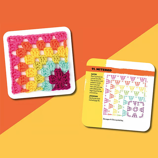 【50 Unique Designs】Crochet Card Set