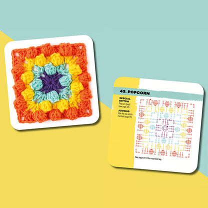 【50 Unique Designs】Crochet Card Set