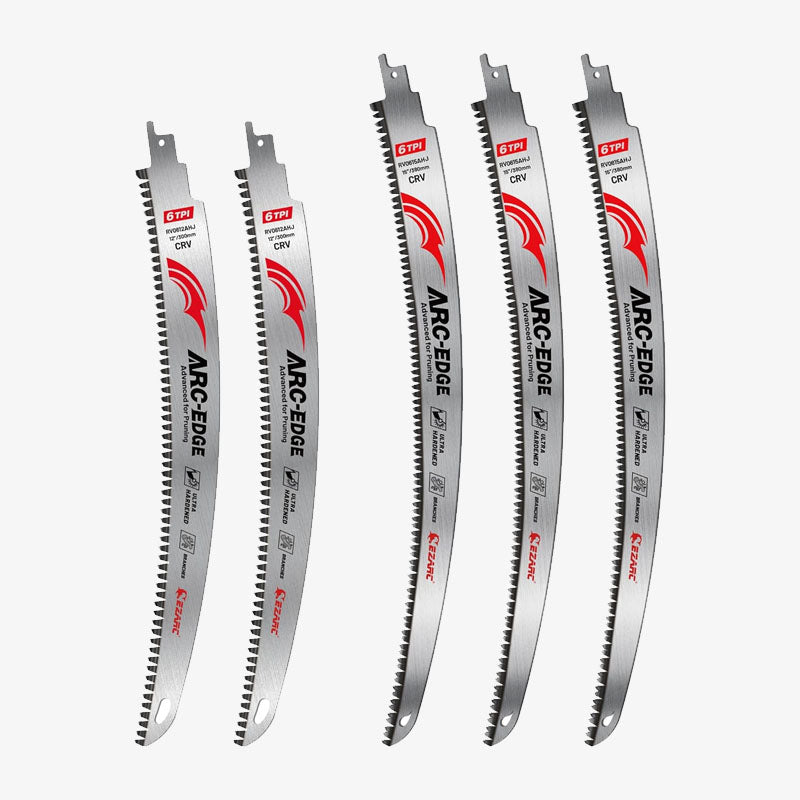 Tree Trimming/Wood Cutting – Japanese Teeth Arc Edge 6 TPI Reciprocating Saw Blade