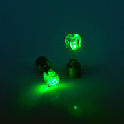 Rainbow LED Stud Earrings Halloween Party