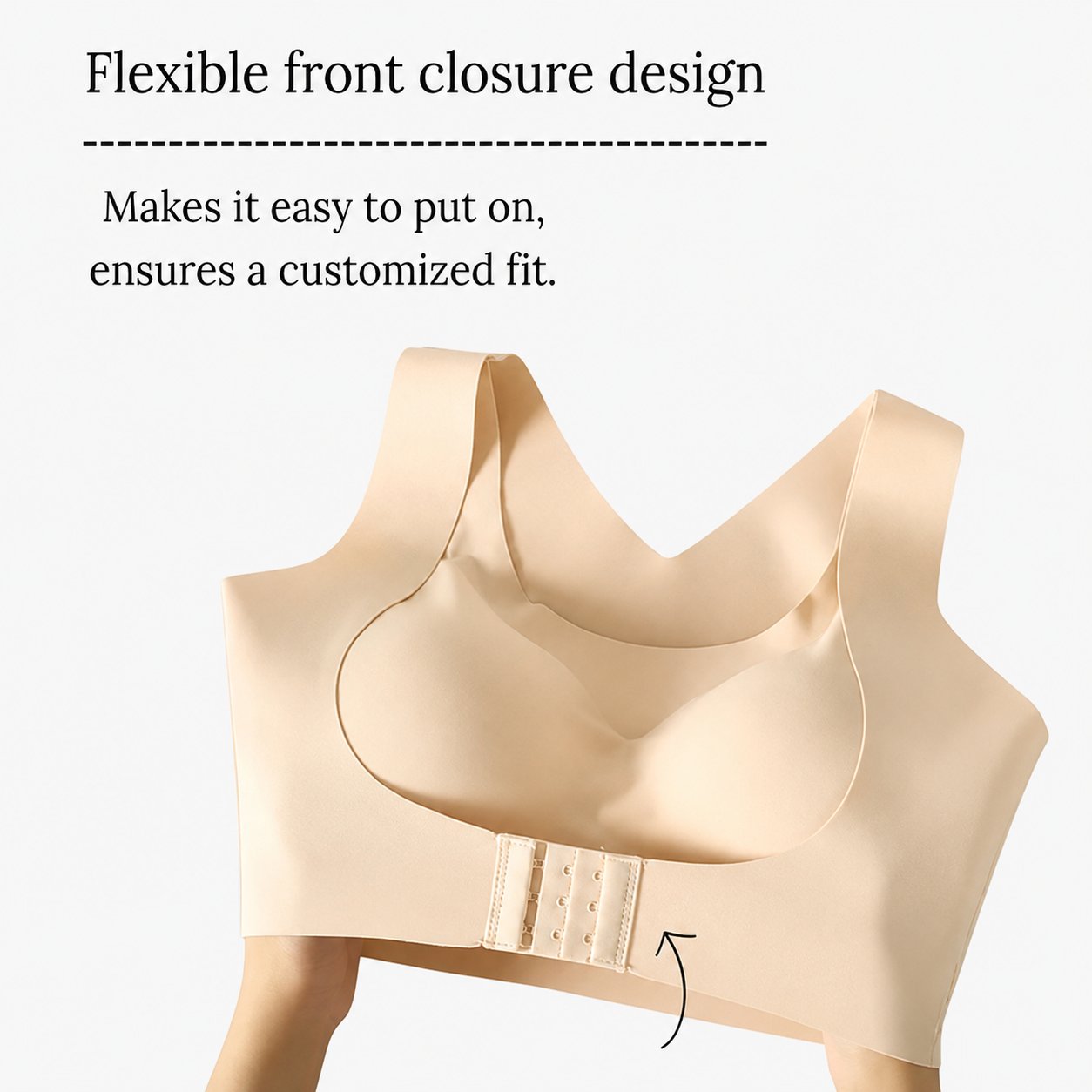 ✨LAST DAY SALE 50% Off - Front Closure Posture Corrector Wireless Support Bra