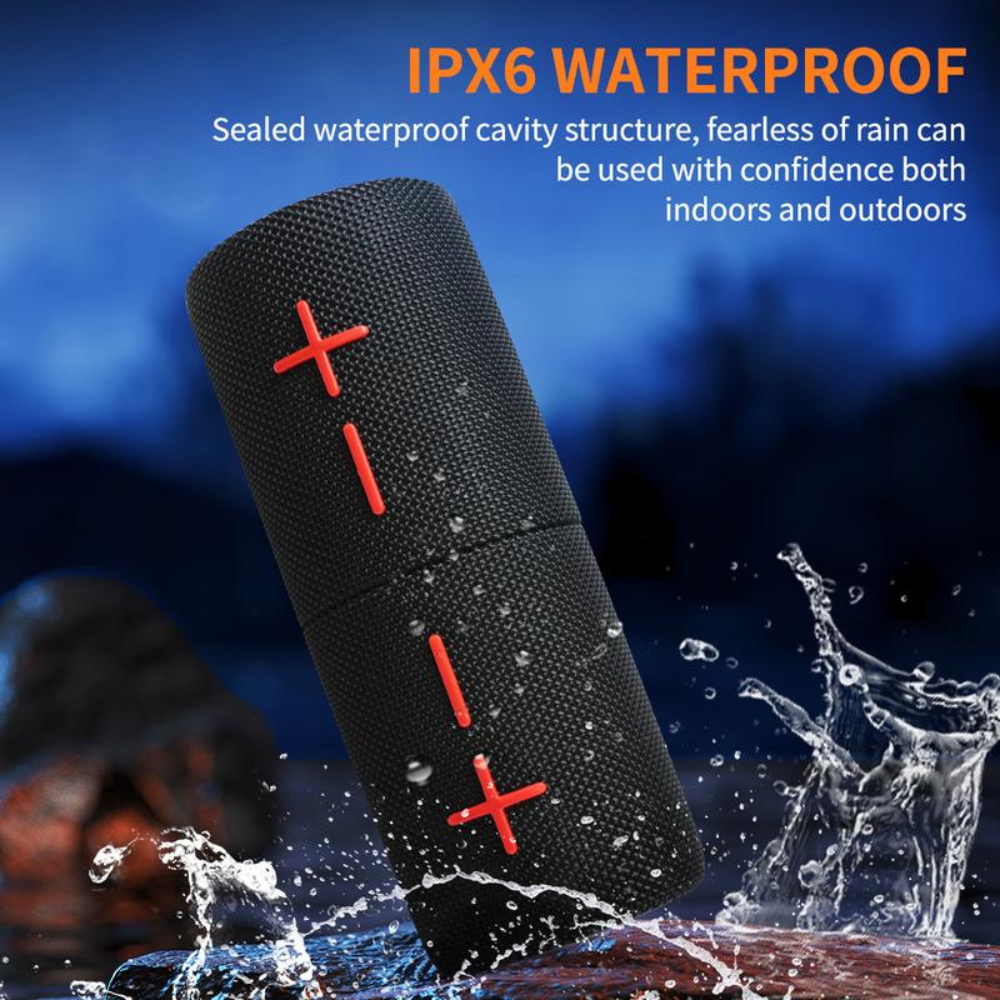 Portable Bluetooth Speaker with Subwoofer