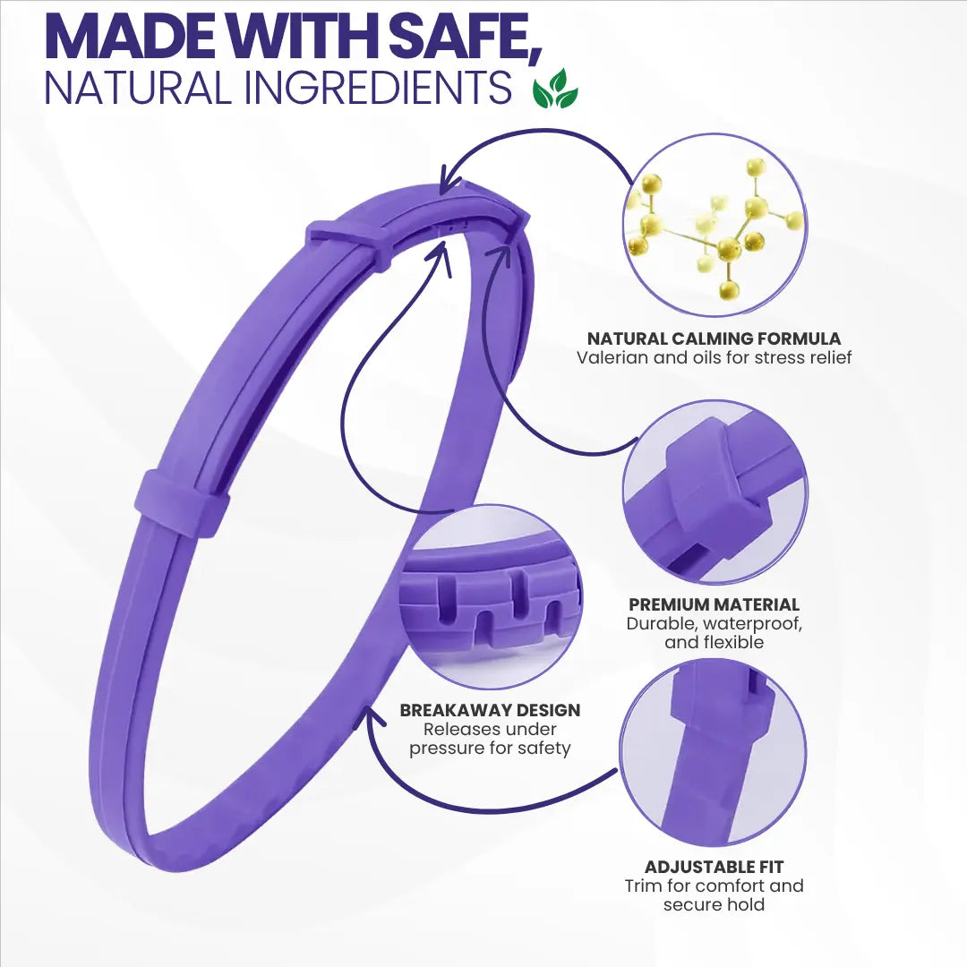 GentlePaws Cat Calming Collar (2-Pack)