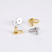 Ear Lobe Support Backs For Heavy Drop Earrings