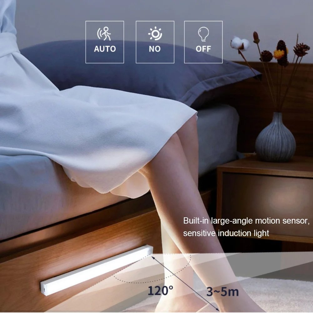 🔥LAST DAY SALE 49% OFF - 💡Punch-free Smart Sensor Magnetic Rechargeable LED Lights