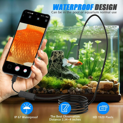 🔥LAST DAY SALE 49% OFF-🔎 Plug-and-Play Endoscope Camera - Direct Connection