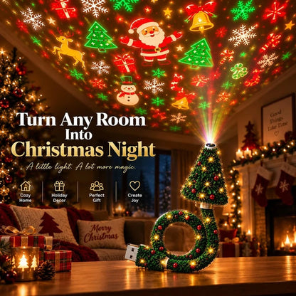 🎁Hot sale 50% OFF🎄Christmas Light Projector-Instant Holiday Magic For Your Home & Yard