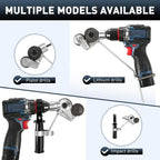 Metal Nibbler Drill Attachment – Effortless Clean Cuts Through Steel, Aluminum, Copper & Plastic Panels