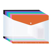 11-Hole Expanding File Pockets – Colorful Binder Accordion Organizer (6 or 12 Pack)