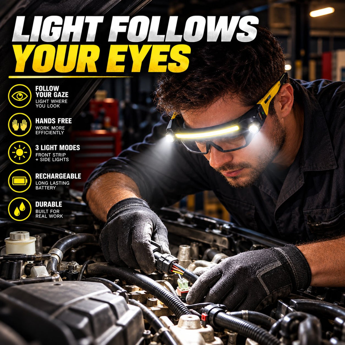 🔥HOT SALE 49% OFF - 👓Hands-Free Pro Light Glasses™