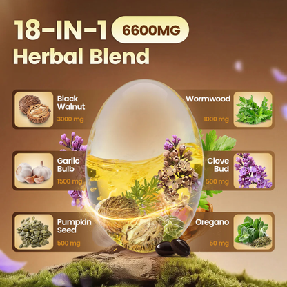 Wormwood Black Walnut Softgels