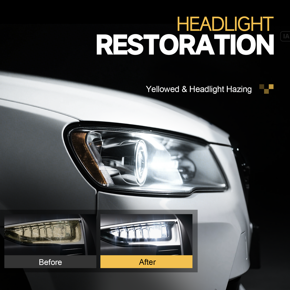 Toretark Headlight Restoration Kit