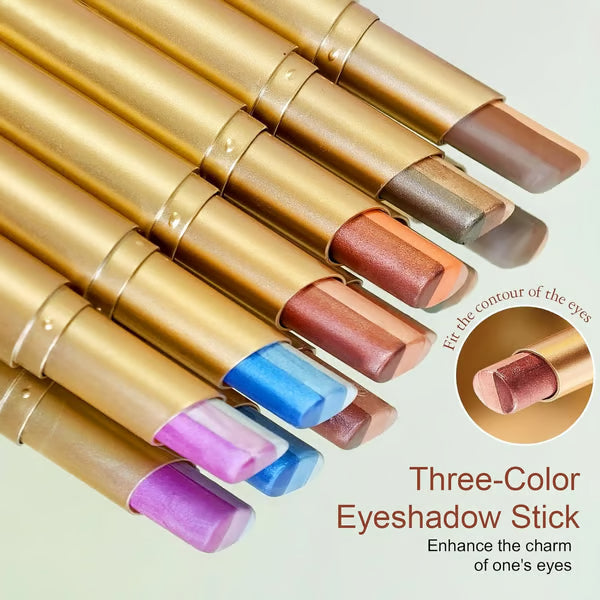 🏆️Best Sale 50K+ SOLD!🌟 3-in-1 Shimmer Eyeshadow Stick | One Swipe. Stunning Eyes 😍