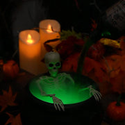 Cauldron Halloween Decor (With Magic Floating Potion Bottles & Diffuser)