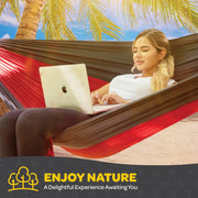 Durable Camping Hammock – Double & Single Sizes