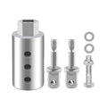 Stainless Steel Trailer Jack Electric Drill Adapter