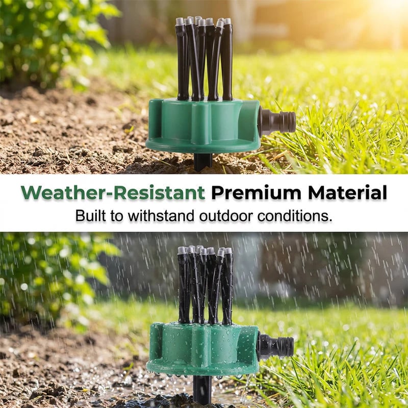 360° Coverage Precision Garden Irrigation Sprinkler