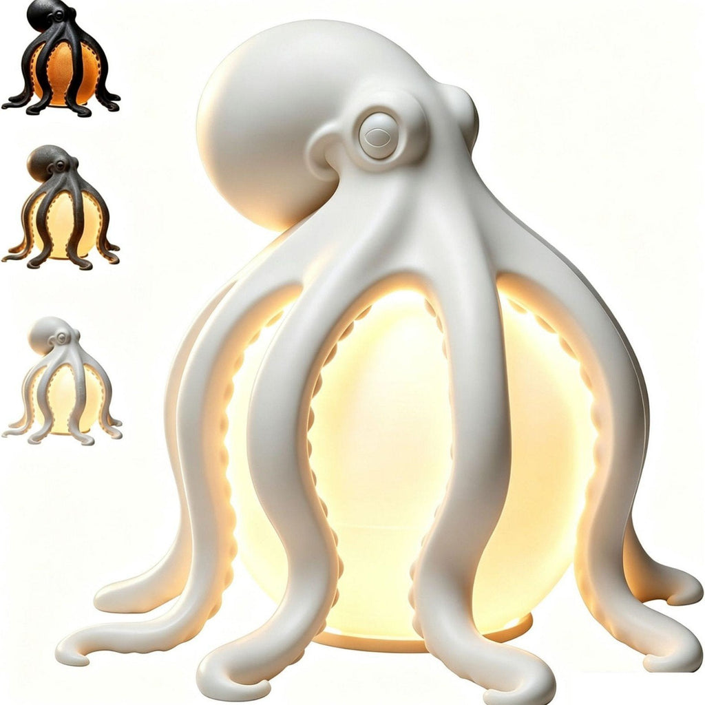 🎁🎉Only $29.99 This Week🌟🐙 Ocean Sculpture Octopus Ambient Table Lamp