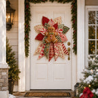 🎄Beginner-Friendly Oversized Christmas Character Quilted Door Hanger Sewing Kit | Complete Kit with All Tools & Step-by-Step Guide Included 💕