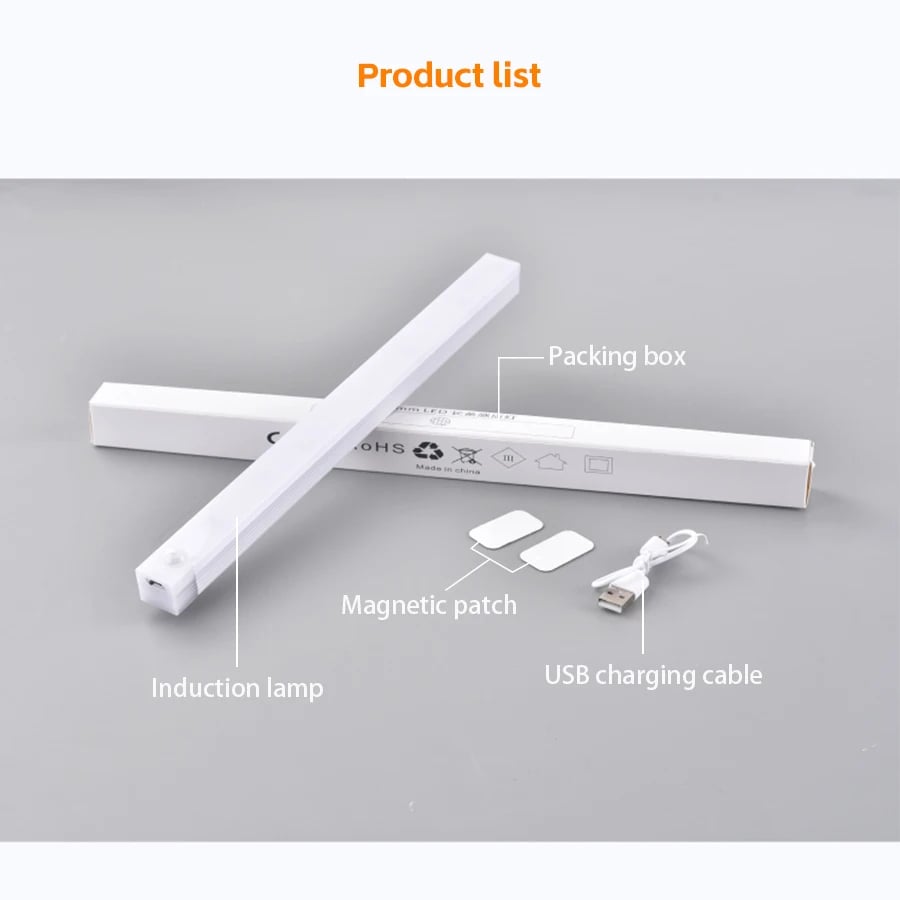 🔥LAST DAY SALE 49% OFF - 💡Punch-free Smart Sensor Magnetic Rechargeable LED Lights