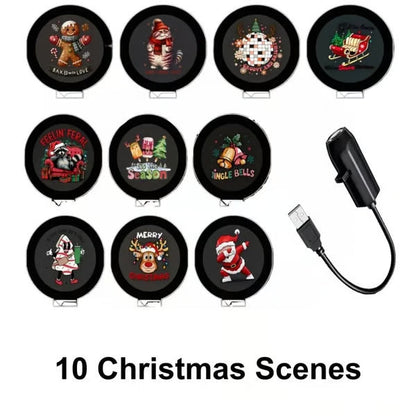 👻 HOT SALE 50% OFF👻Plug-&-Play Halloween HD Star Projector, Spooky Night Light for Room Party Decor