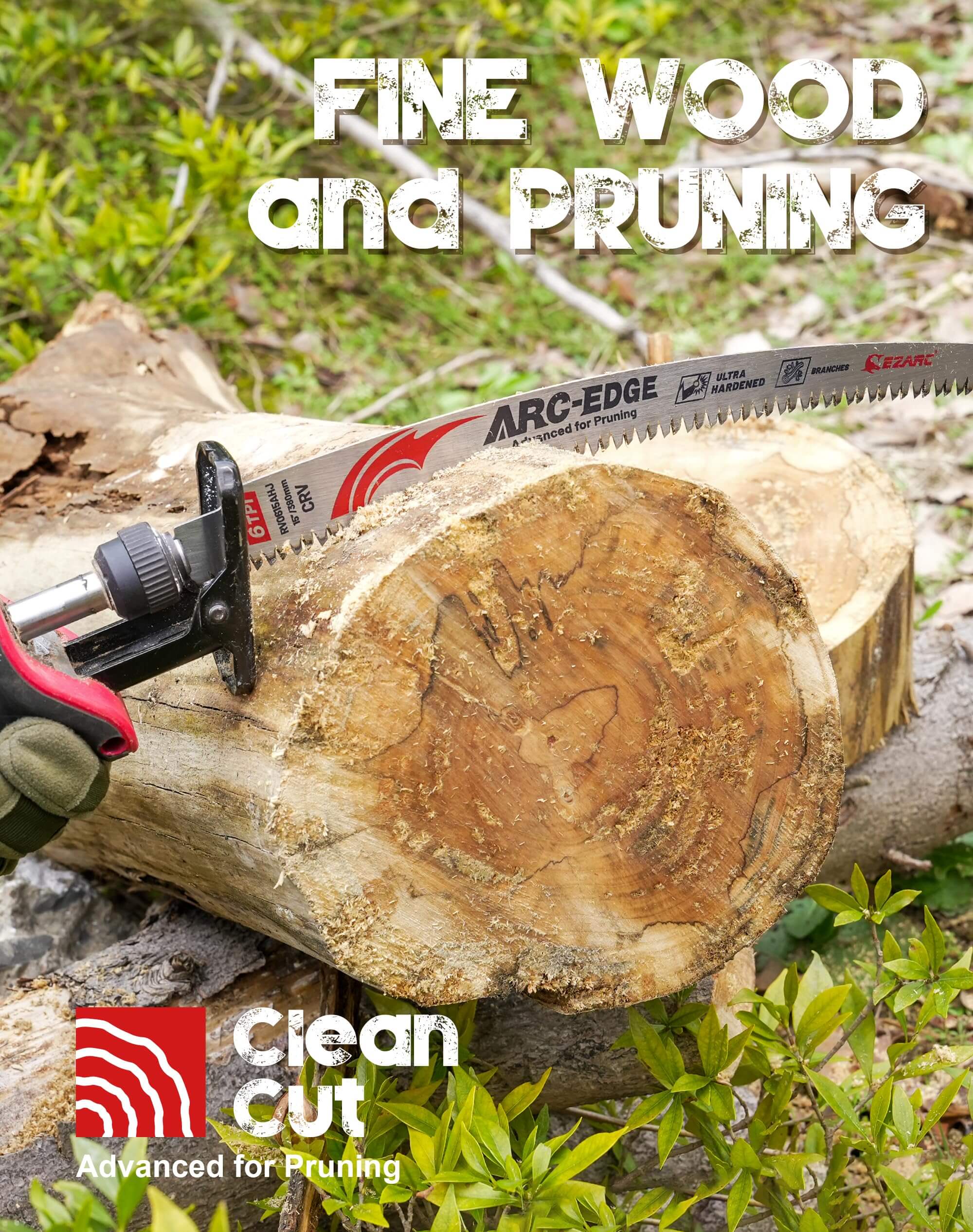 Tree Trimming/Wood Cutting – Japanese Teeth Arc Edge 6 TPI Reciprocating Saw Blade