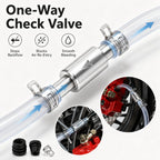 🛠️ One-Way Brake Bleeder Hose Kit -🚗Restore stronger braking performance — no repair shop