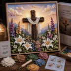 🏆Flash Sale⚡ 5K+ SOLD! - ✝️3D Christian Fabric Poke Art Kit