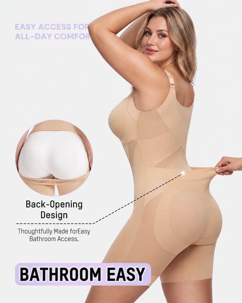 Easy-Off Mesh Cooling 360° Sculpting Shapewear Bodysuit