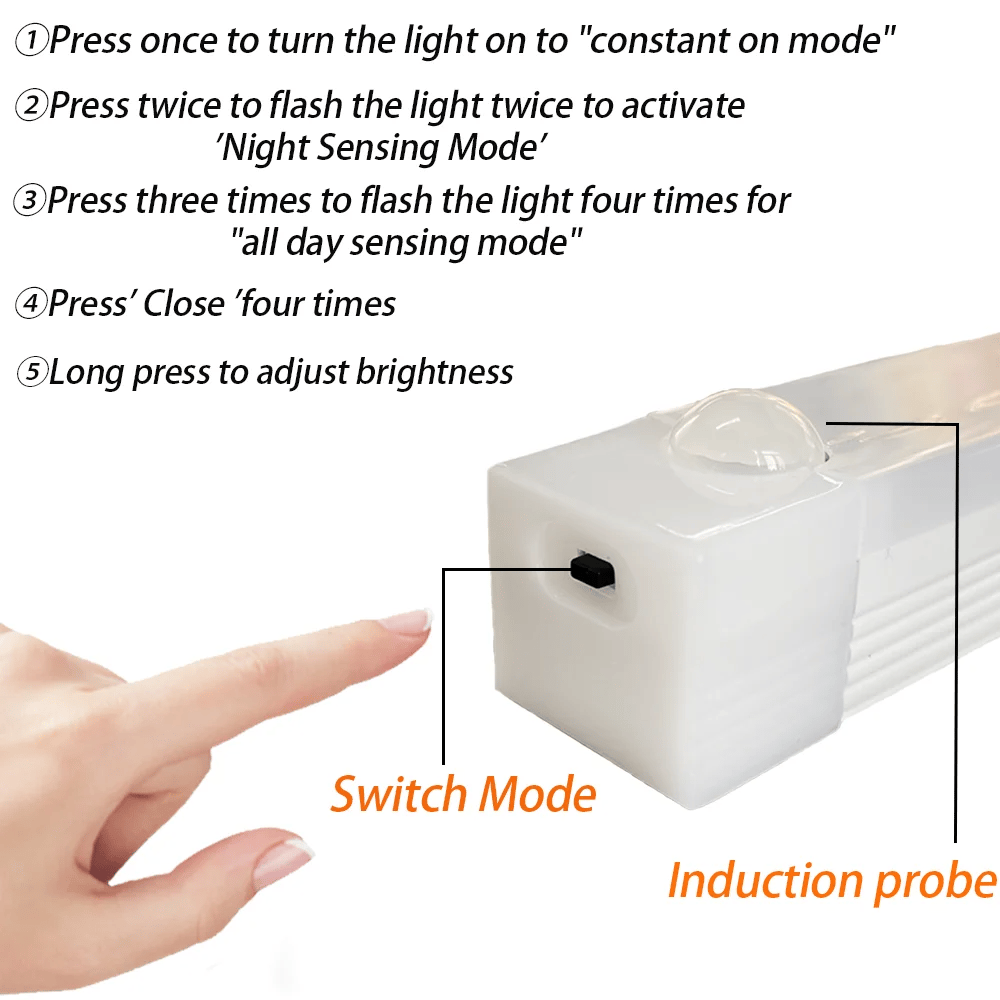 🔥LAST DAY SALE 49% OFF - 💡Punch-free Smart Sensor Magnetic Rechargeable LED Lights