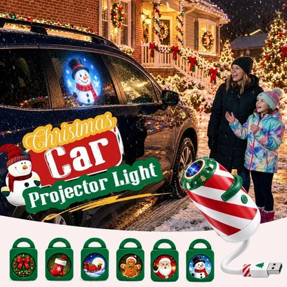 🎅Last Day 49% OFF🎄Merry Ride Christmas Car Projector Light