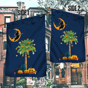 Halloween Witchcraft Pumpkins Palm Tree South Carolina Flag 3-Day Shipping