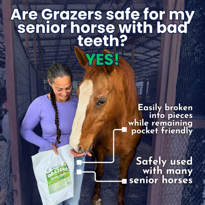 Grazers Nutri-Treats - Forage-Based, Healthy Horse Treats