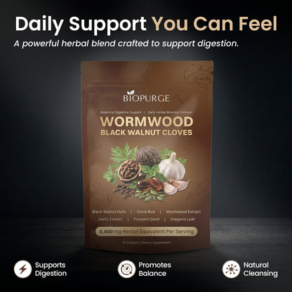 Wormwood Black Walnut Softgels